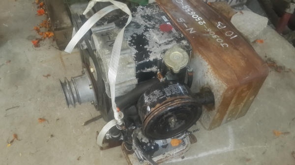 2 สูบ mitsu  10 แรง หม้อน้ำในตัว รหัส N - 5