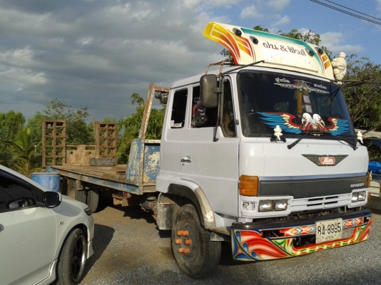 ขายรถเทนเลอร์6ล้อเครื่องHO7C180แรงราคาต่อรองได้