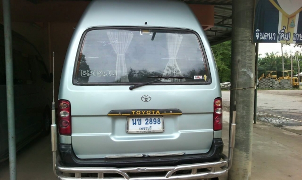 ขายรถตู้หลังคาสูง TOYOTA COMMUTER ปี 96 ราคา 120,000 ตามสภาพครับ (ขายแล้ว)