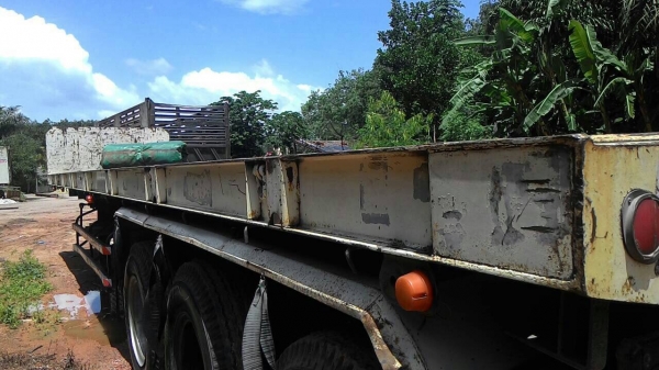 หางพื้นเรียบสามมิตรแท้ 3คานปี53 ติดต่อ080-1405528