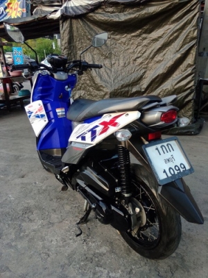 Yamaha TTX สี ขาว-น้ำเงิน หัวฉีดประหยัดน้ำมัน รถปี56 สีสวยๆเลยครับ