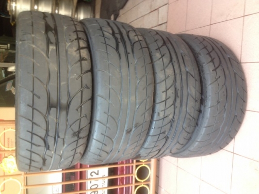 ล้อเเท้ ENKEI PRO2 ขอบ16กว้าง7อ๊อฟ43 4รู100สีเดิมติดยางซิ่งAD07ดอกยังสวย