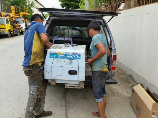 ขอบคุณลูกค้า คลอง 6 ที่ให้ความไว้วางใจ มาอุดหนุน ตู้เชื่อมพร้อมปั่นไฟไป 5 เครื่อง (สุดยอดจริงๆ) สนใจโทรสั่งได้ครับ 0816221299