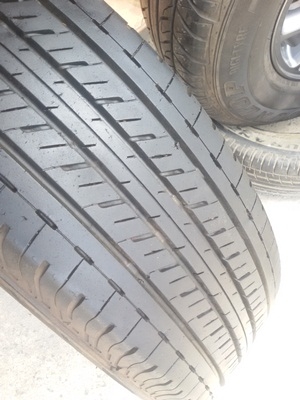 ขายยาง205/75R14 ปี 10 BRIDGESTONE R611  2 เส้น