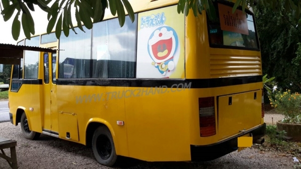 รถโดยสาร ยี่ห้อ MITSUBISHI 6 ล้อ  115 แรงม้า  ปีจดทะเบียน 2540