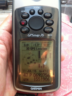 GARMIN GPSMap76 เหมาะกับการเดินป่า เดินทางทางทะเล และกีฬา มือ2