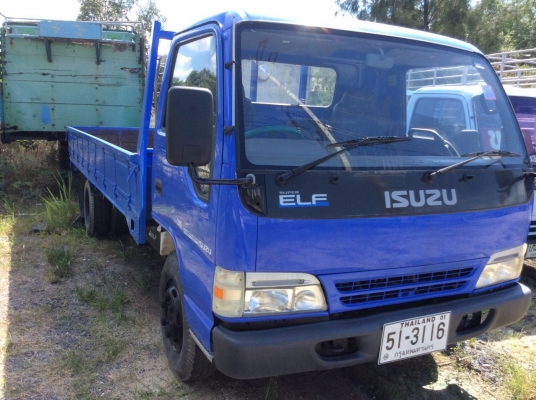 ขายด่วนรถบรรทุก 6 ล้อกลาง ISUZU NPR 120 แรงม้าปี 2000