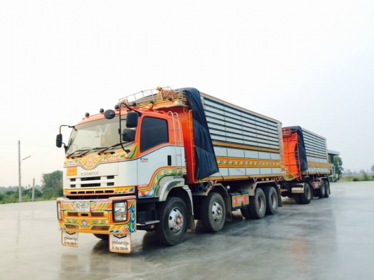 ขายรถพ่วง 24 ล้อ ดั้มเกษตรค่ะ