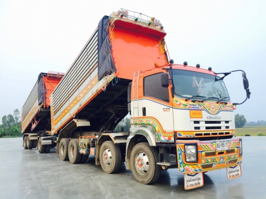 ขายรถพ่วง 24 ล้อ ดั้มเกษตรค่ะ