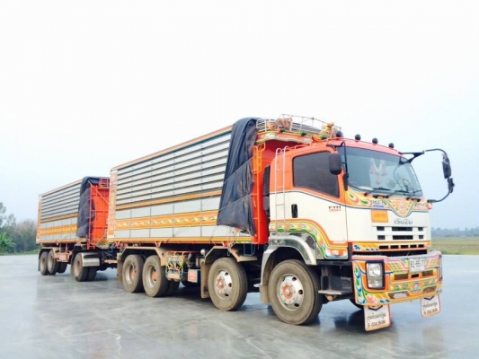 ขายรถพ่วง 24 ล้อ ดั้มเกษตรค่ะ