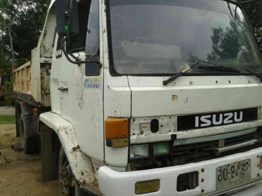 ขายรถบรรทุก 6 ล้อดัมพ์ใหญ่ ISUZU FSR 145 แรงม้าปี 2537 กระบะยาว 4.20 เมตร ราคา 380000