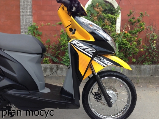 ขายClick 125i สีเหลืองดำ ปี2014รถวิ่งมา7,537กม.