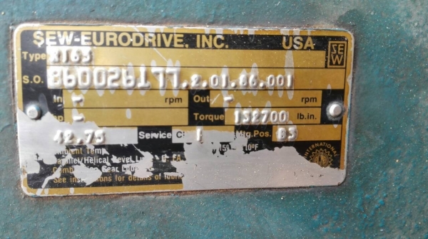 Sale>>หัวเกียร์ทดยักษ์ SEW EURODRIVE อัตราทด 1:43 สภาพสวย มี 2 ตัว โทร 089-2499-123 นครปฐม!!