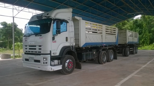 ขายรถพ่วงดั้มแม่-ลูก ISUZU DECA 360 ปี 53 สภาพสวยเดิมพร้อมใช้ ดั้มสามมิตร ลูก 3 คานแท้ ทะเบียนพร้อมโอน ราคาต่อรองได้ครับ