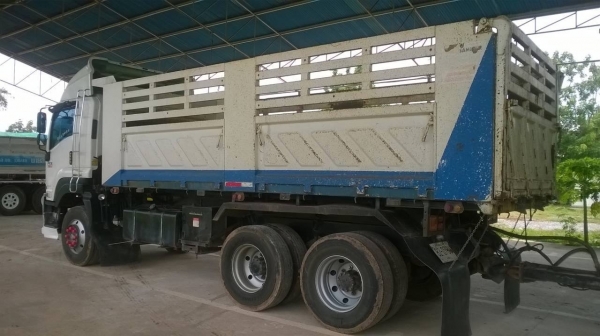 ขายรถพ่วงดั้มแม่-ลูก ISUZU DECA 360 ปี 53 สภาพสวยเดิมพร้อมใช้ ดั้มสามมิตร ลูก 3 คานแท้ ทะเบียนพร้อมโอน ราคาต่อรองได้ครับ