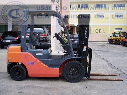 ขายรถ โฟล์คลิฟท์ TOYOTA รุ่น 8FD25