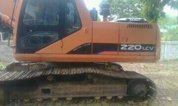 ขายรถแบคโฮ DOOSAN 220LC-V เอกสารอินวอย ไมล์ 6100 ขม.ราคา 650000