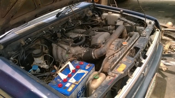 ขาย NISSAN BIG M ปี1995/2538 จอโค้ง วางเครื่อง SR20 ติดแก๊ส NGV คัสซีสวย หน้าเดิม สีบางเดิม ทะเบียนพร้อมโอน