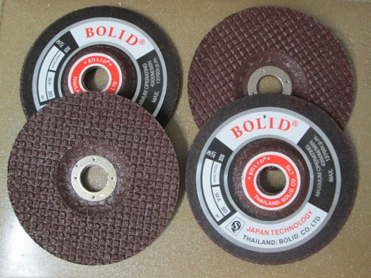 ใบเจียรบาง ตรา BOLID รุ่น WA 80 ลูกหมู 4 นิ้ว ใบเจียรบาง ตรา BOLID รุ่น WA 80 ลูกหมู 4 นิ้ว