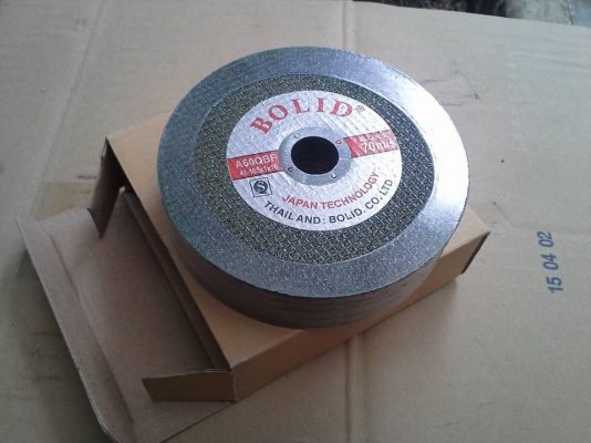 ใบตัดบาง ยี่ห้อ BOLID รุ่น A60QBF สำหรับหินเจียร 4 นิ้ว