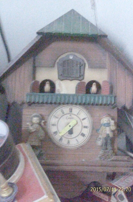 นาฬิกา กุ๊กกู งานเก่าไม้ทั้งตัว