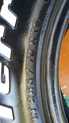 ยาง bf all 265/70/16 ปลายปี 11 สวยๆครับ