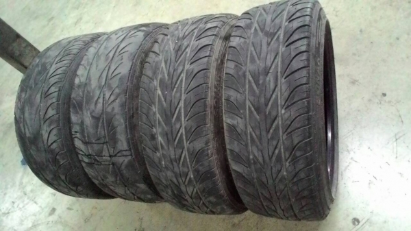 195/45R15 SONAR SX-1 ปี12 ชุด 4 เส้น tel.081-427-3941