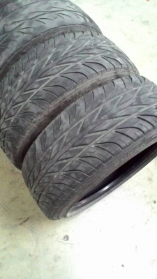 195/45R15 SONAR SX-1 ปี12 ชุด 4 เส้น tel.081-427-3941