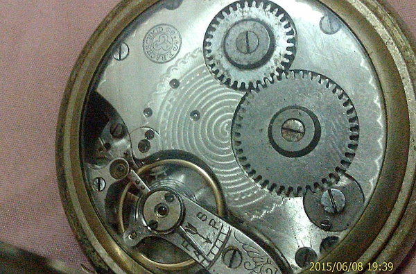 นาฬิกา พกตลับแป้งไขลาน โบราณ F Bachschmid