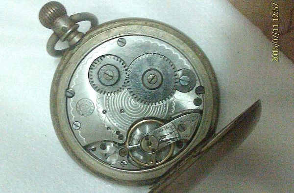 นาฬิกา พกตลับแป้งไขลาน โบราณ F Bachschmid