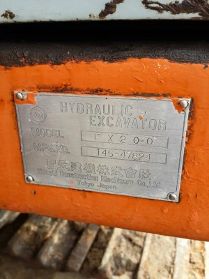 รถแบคโฮ HITACHI EX200-1 ราคา 650,000 บาท.