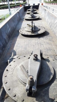 รถบรรทุกน้ำมัน/ Hino KT925 เครื่อง HO7C เทอโบ เพลาเดียวบรรทุก 150,000 ลิตร