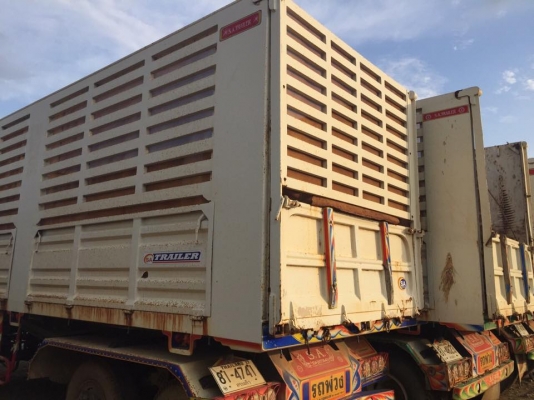 22 ล้อ แม่-ลูก 380 แรง ปี 2554 ยางสวย ไมล์แค่ 1.5 แสน รถมี 3 ชุดเลือกได้