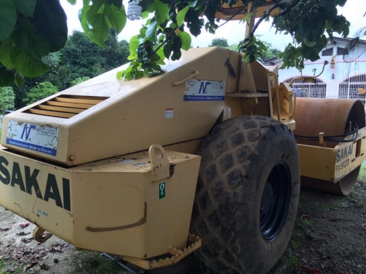 รถบดสั่นสะเทือน SAKAI SV512D ซื้อใหม่ป้ายแดง เอกสารชุดแจ้งจำหน้า ขึ้นเล่ม