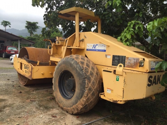 รถบดสั่นสะเทือน SAKAI SV512D ซื้อใหม่ป้ายแดง เอกสารชุดแจ้งจำหน้า ขึ้นเล่ม