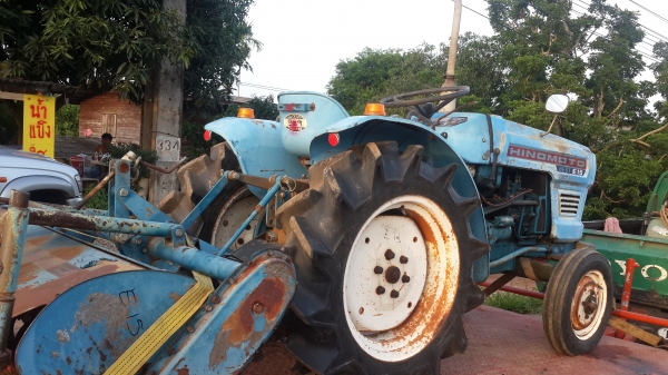 ขายด่วน รถไถ Hinomoto E15 รถนอกแท้ พร้อมโรตารี่