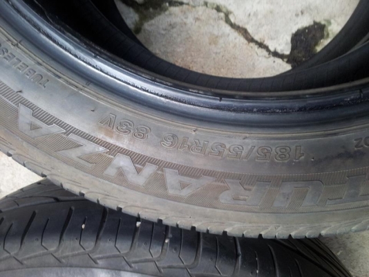 ขายยาง Bridgestone Turanza 185 55 16 ปี14 ขายยาง Bridgestone Turanza 185 55 16 ปี14