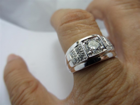 แหวนเงิน 925 เพชรสวิสแท้