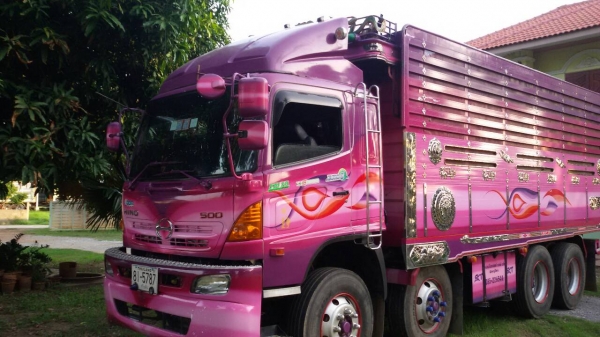 ฝากขายรถฮีโน344ปี55พ่วงแม่ลูกดั้มสามเพลา