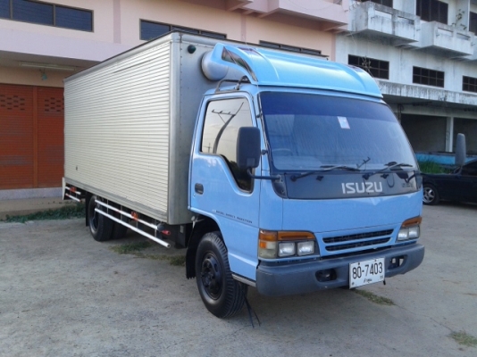 ขายแล้ว !!! ISUZU NPR 120 ตู้แห้ง ยาว 5เมตร จดปี 39