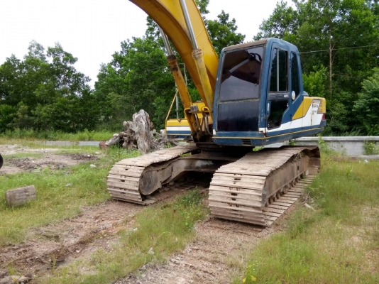 ขายรถแบคโฮ KOBELCO SK200-/// เอกสารเล่มทะเบียน ระบบไฟเต็ม ราคา 800000