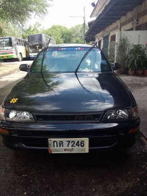 โตโยต้า โคโรล่า สามห่วง เครื่อง 1.6 เดิมๆติดแก๊สแล้ว