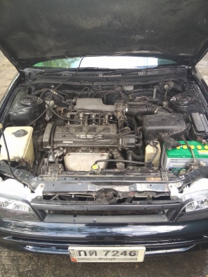 โตโยต้า โคโรล่า สามห่วง เครื่อง 1.6 เดิมๆติดแก๊สแล้ว