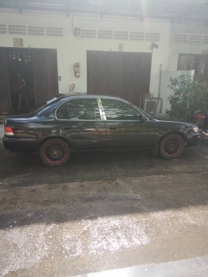 โตโยต้า โคโรล่า สามห่วง เครื่อง 1.6 เดิมๆติดแก๊สแล้ว