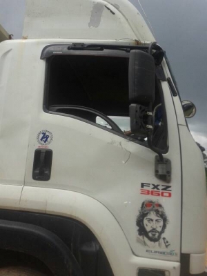 ขายรถบรรทุก 22 ล้อพ่วงแม่ลูกดัมพ์ ISUZU DECA 360 แรงม้าปี 2553 ลูกพ่วงสามมิตร 3 เพลา ราคา 2280000