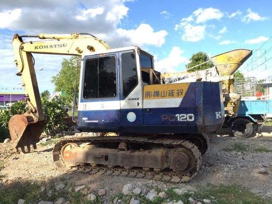 ขายรถแมคโค KOMATSU PC100 โซ่ใบแท้สวย แอร์เย็น ใช้งานดี ขายรถแมคโค KOMATSU PC100 โซ่ใบแท้สวย แอร์เย็น ใช้งานดี