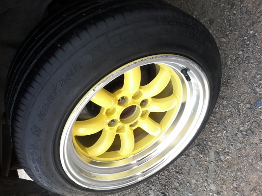 ขายแม็กเรโทรขอบ15หน้า7นิ้วครึ่งหลัง9นิ้วยางป15