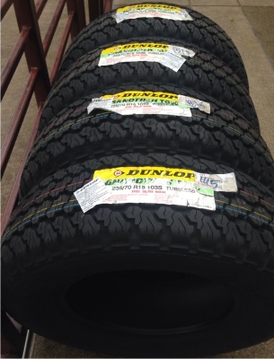 ยางใหม่ Dunlop Grandtrek 235 70 15 ปี15 เส้นล่ะ 2,475 บาท ยางใหม่ Dunlop Grandtrek 235 70 15 ปี15 เส้นล่ะ 2,475 บาท