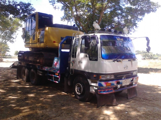 ขายรถบรรทุก 10 ล้อเทรลเลอร์ HINO FM18 ใส่เครื่อง EP100 285 แรงม้า หัวไฮเทค ช่วงล่าง ZM 8 น็อต 2 เพลาสโลว์ดึง ราคา 850000