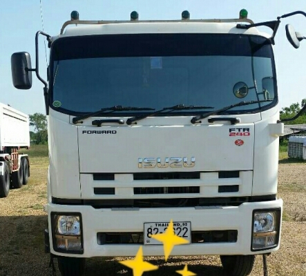 หกล้อ อีซูซุ FTR 240แรง ดั้มสามมิตรแท้ ปี56 สภาพนางฟ้าสวยจัดใช้งานน้อย วิ่งแค่ 6,236กม เล่มทะเบียนพร้อมโอน